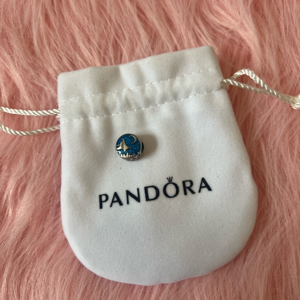 Pandora Silver Charm with Engraving